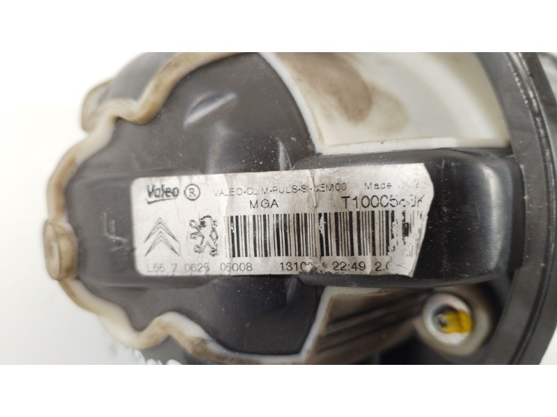 Recambio de ventilador calefaccion para peugeot 308 confort referencia OEM IAM T1000588K  6441Z7
