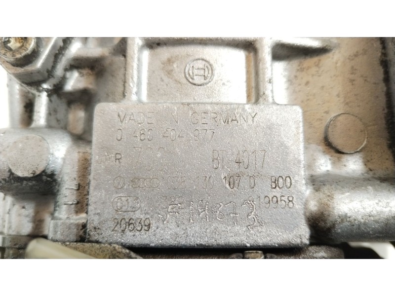 Recambio de bomba inyeccion para seat toledo ii (1m2) 1.9 tdi referencia OEM IAM 038130107D  0460404977