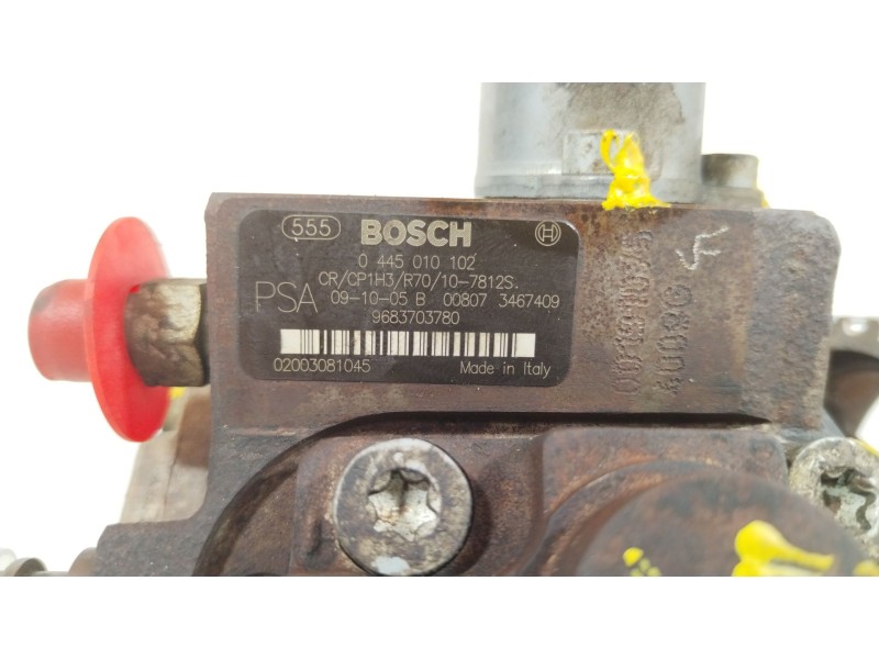 Recambio de bomba inyeccion para peugeot partner tepee 1.6 hdi referencia OEM IAM 9683703780 1920HT 0445010102