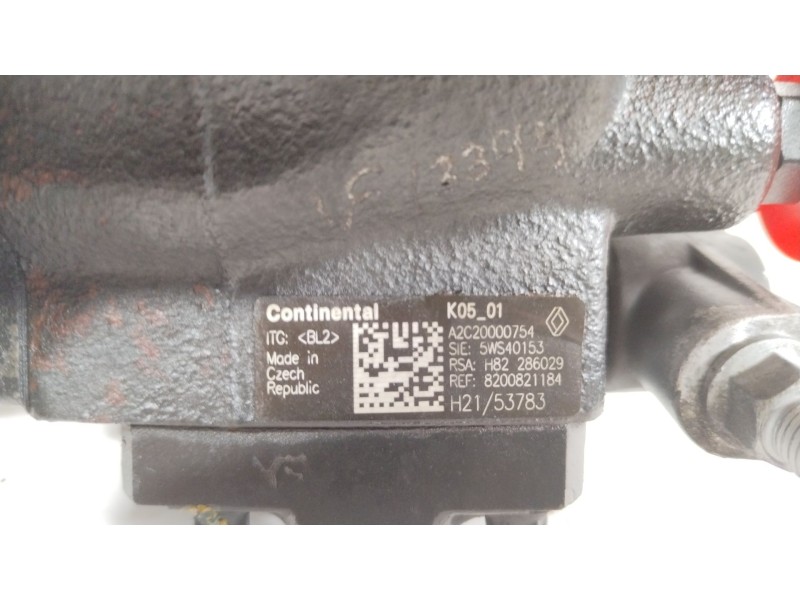 Recambio de bomba inyeccion para nissan qashqai i (j10, nj10) 1.5 dci referencia OEM IAM 8200821184  A2C20000754