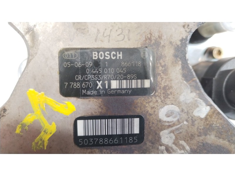 Recambio de bomba inyeccion para bmw 3 (e90) 320 d referencia OEM IAM 7788670  0445010045