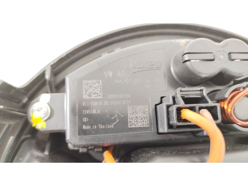 Recambio de ventilador calefaccion para audi a3 sportback (8y) gy referencia OEM IAM 5Q1819021H  5WA907521