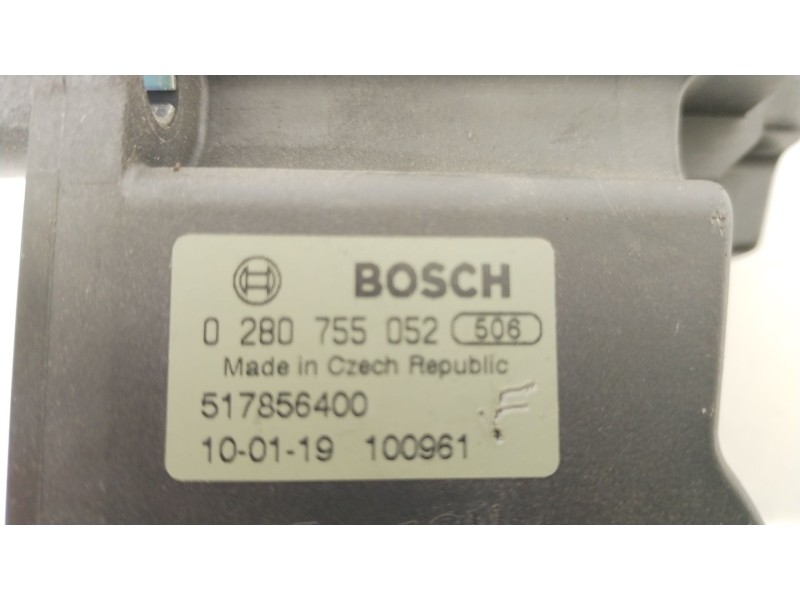 Recambio de potenciometro pedal para fiat bravo (198) 1.6 16v active multijet (77kw) referencia OEM IAM 517856400  0280755052