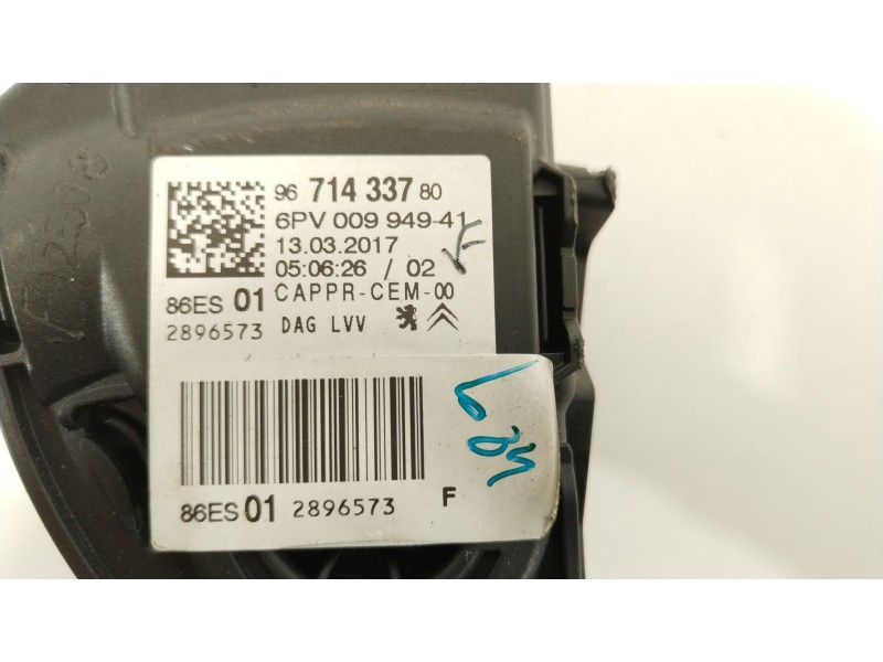 Recambio de potenciometro pedal para citroën c3 live referencia OEM IAM 9671433780  