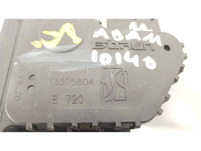 Recambio de potenciometro pedal para opel adam unlimited ecoflex referencia OEM IAM 13305804  