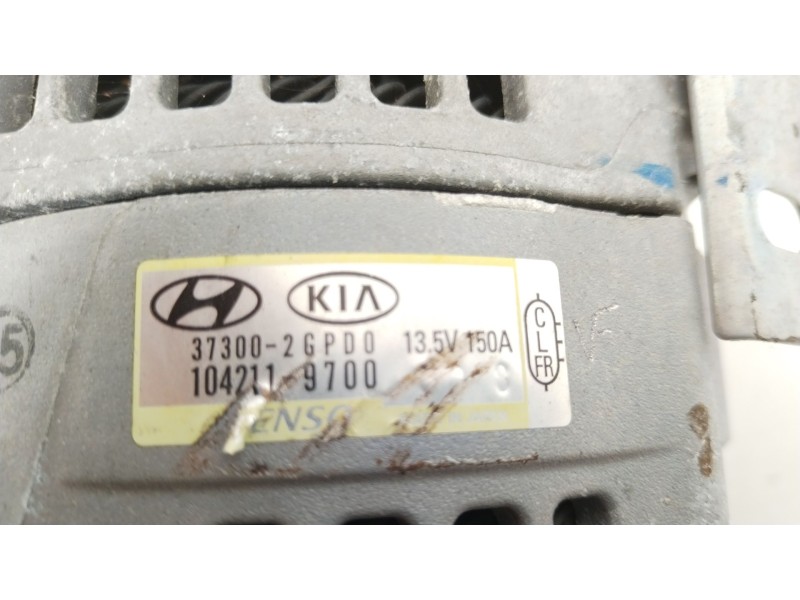 Recambio de alternador para hyundai i30 (pd) n project c referencia OEM IAM 373002GPD0  