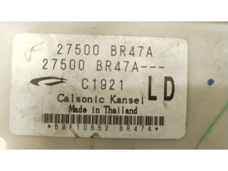 Recambio de mando climatizador para nissan qashqai (j10) acenta referencia OEM IAM 27500BR47A  