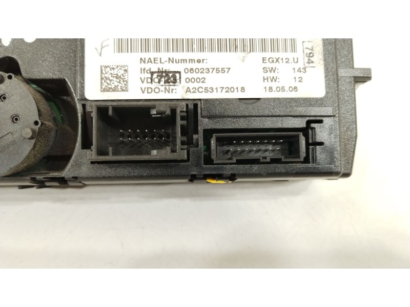 Recambio de mando climatizador para bmw 3 touring (e91) 320 d referencia OEM IAM 6411911061001 A2C53172018 64119110610