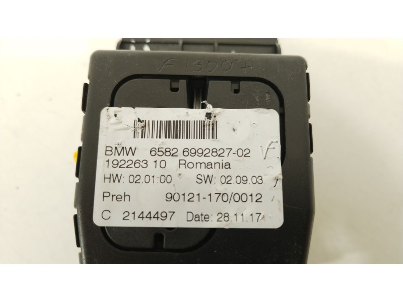 Recambio de mando multifuncion para bmw serie 3 touring (f31) 320d referencia OEM IAM 65826992827  6582699282702