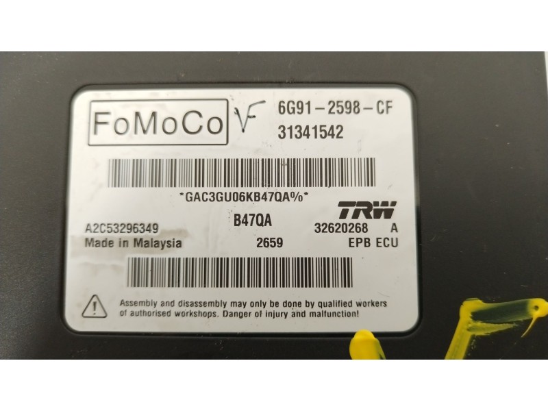 Recambio de modulo electronico para volvo xc60 i suv (156) d3 referencia OEM IAM 31341542  6G912598CF