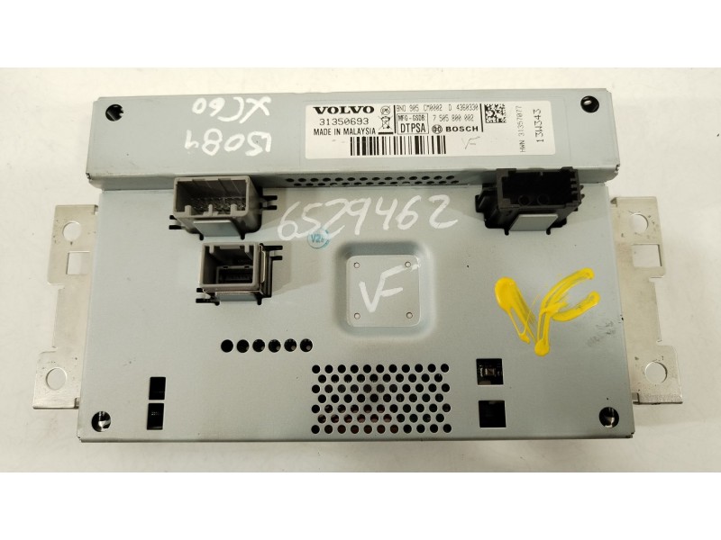 Recambio de pantalla multifuncion para volvo xc60 i suv (156) d3 referencia OEM IAM 31350693  