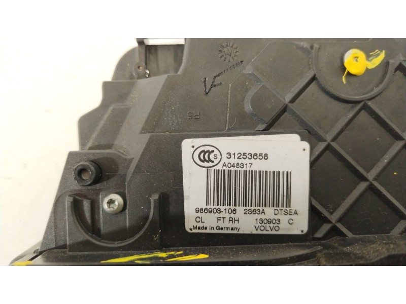 Recambio de cerradura puerta delantera derecha para volvo xc60 i suv (156) d3 referencia OEM IAM 31253658  