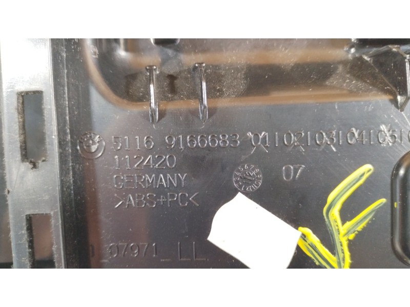 Recambio de guantera para bmw 5 touring (f11) 525 d xdrive referencia OEM IAM 51169166683  51169173907