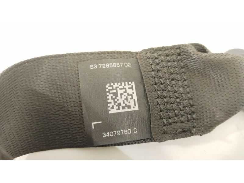 Recambio de cinturon seguridad trasero izquierdo para bmw 5 touring (f11) 525 d xdrive referencia OEM IAM 72117285867  7285867