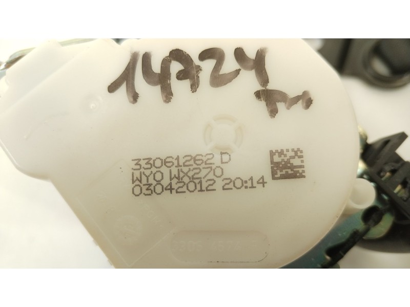 Recambio de cinturon seguridad trasero izquierdo para bmw 5 touring (f11) 525 d xdrive referencia OEM IAM 72117285867  7285867