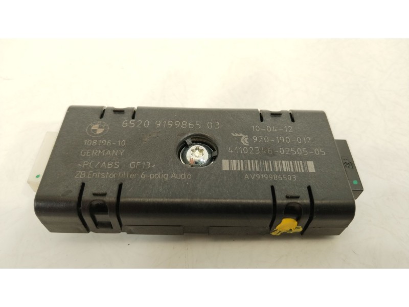 Recambio de modulo electronico para bmw 5 touring (f11) 525 d xdrive referencia OEM IAM 65209199865  919986503