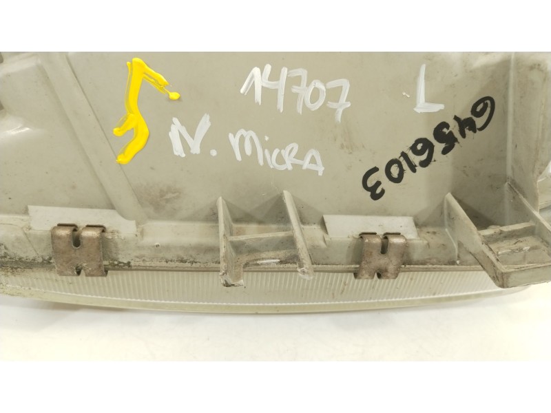 Recambio de faro izquierdo para nissan micra ii (k11) 1.3 i 16v referencia OEM IAM 260605F206  B60605F206