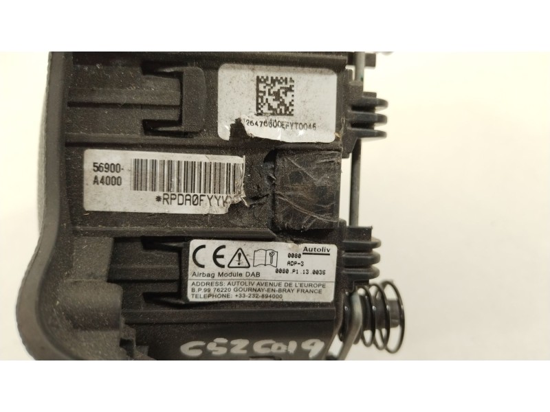 Recambio de airbag delantero izquierdo para kia carens ( ) basic referencia OEM IAM 56900A4000  