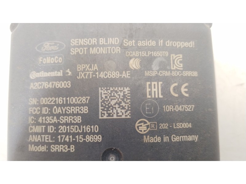 Recambio de sensor para ford puma (j2k, cf7) 1.0 ecoboost referencia OEM IAM JX7T14C689AE  