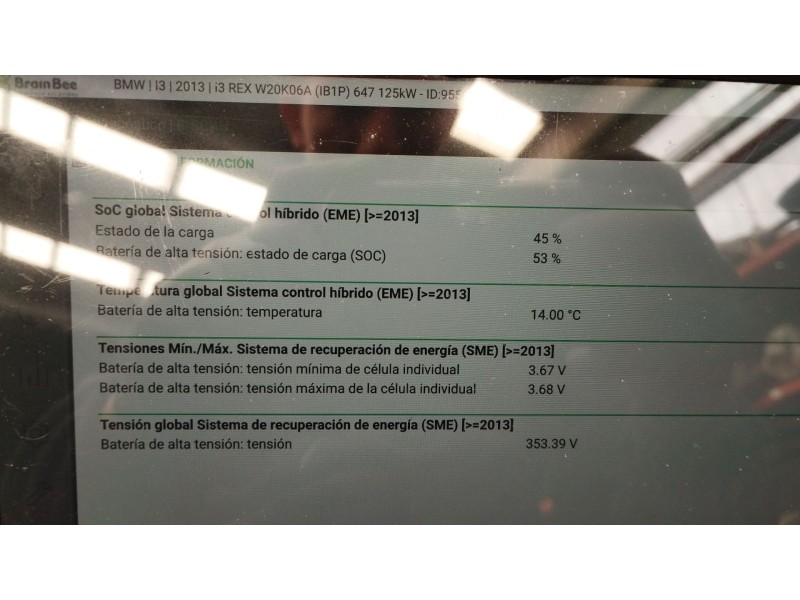 Recambio de bateria para bmw i3 (i01) i3 referencia OEM IAM 61252412033 728838 0170970090