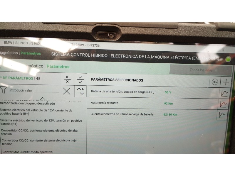 Recambio de bateria para bmw i3 (i01) i3 referencia OEM IAM 61252412033 728838 0170970090