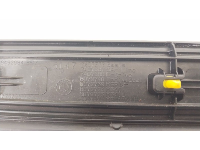 Recambio de moldura para bmw serie 3 berlina (g20) 318d referencia OEM IAM 51478079739  