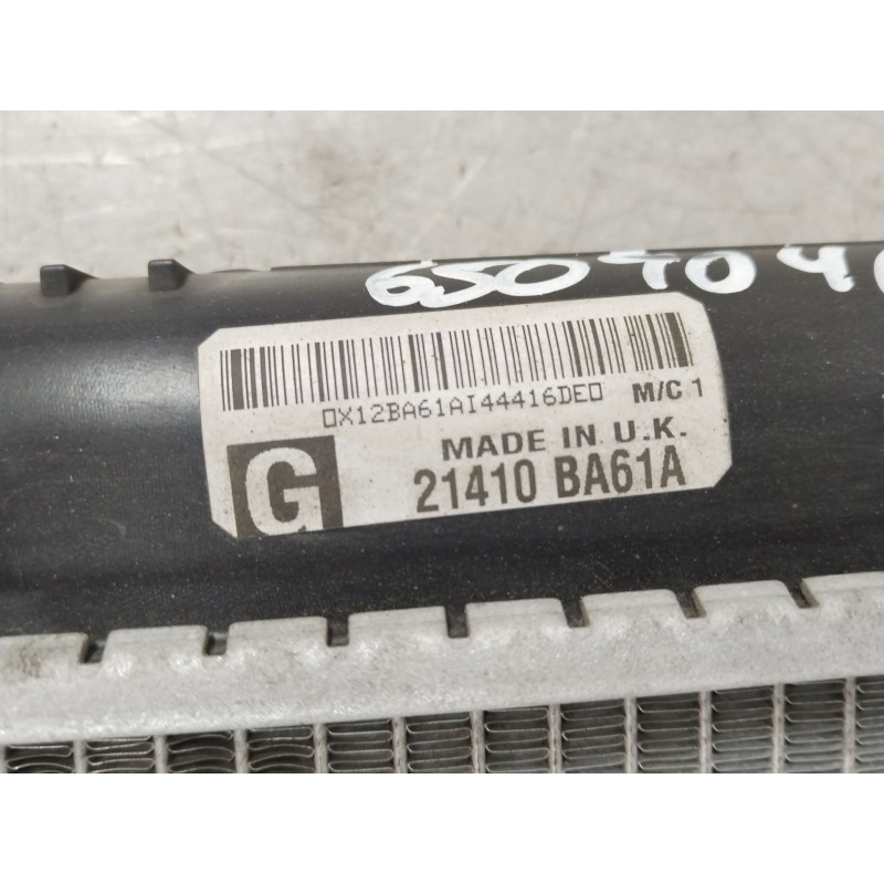 Recambio de radiador agua para nissan juke (f15) 1.6 dig-t nismo rs referencia OEM IAM 21410BA61A  