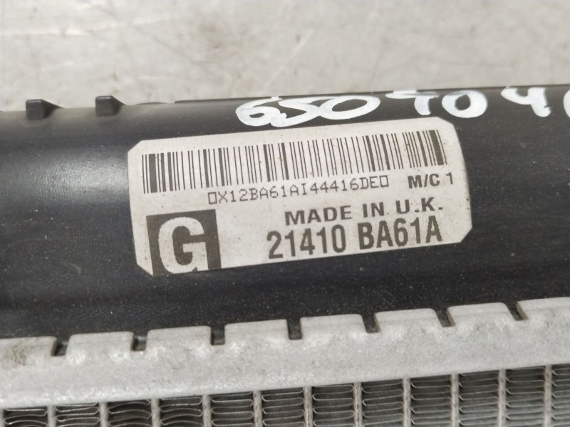 Recambio de radiador agua para nissan juke (f15) 1.6 dig-t nismo rs referencia OEM IAM 21410BA61A  