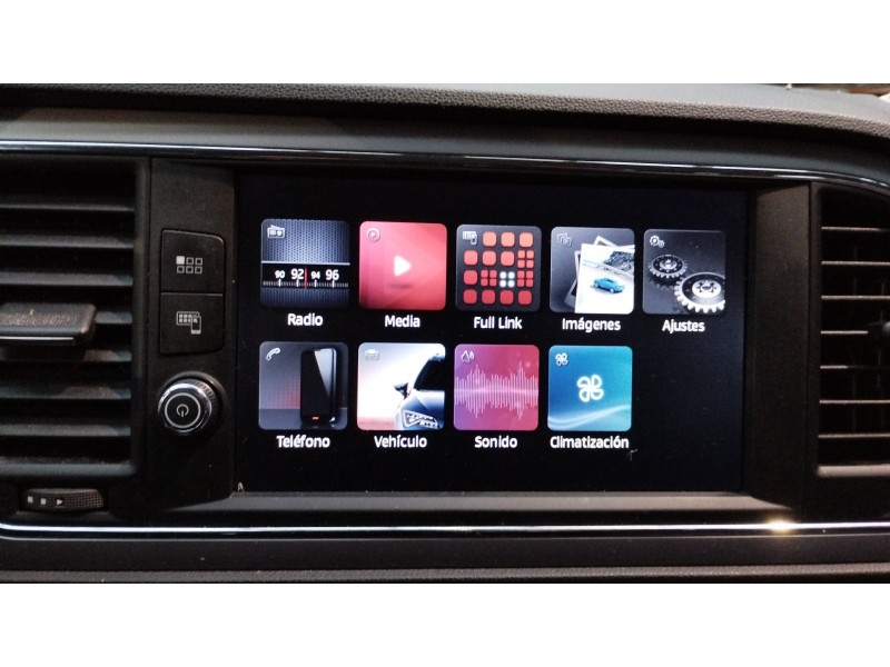 Recambio de pantalla multifuncion para seat leon st (5f8) style referencia OEM IAM 5F0919606  