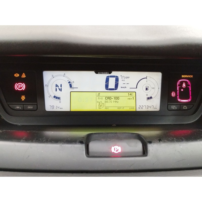 Recambio de cuadro instrumentos para citroën c4 grand picasso i (ua_) 1.6 hdi referencia OEM IAM 9666217280  
