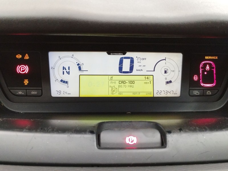 Recambio de cuadro instrumentos para citroën c4 grand picasso i (ua_) 1.6 hdi referencia OEM IAM 9666217280  