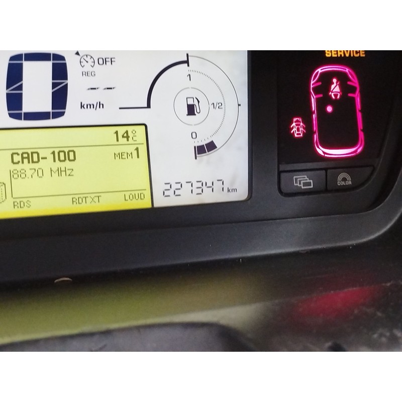 Recambio de cuadro instrumentos para citroën c4 grand picasso i (ua_) 1.6 hdi referencia OEM IAM 9666217280  