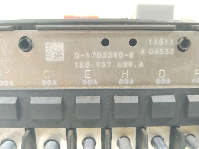 Recambio de caja reles / fusibles para seat altea xl (5p5, 5p8) 1.6 tdi referencia OEM IAM 1K0937125D  