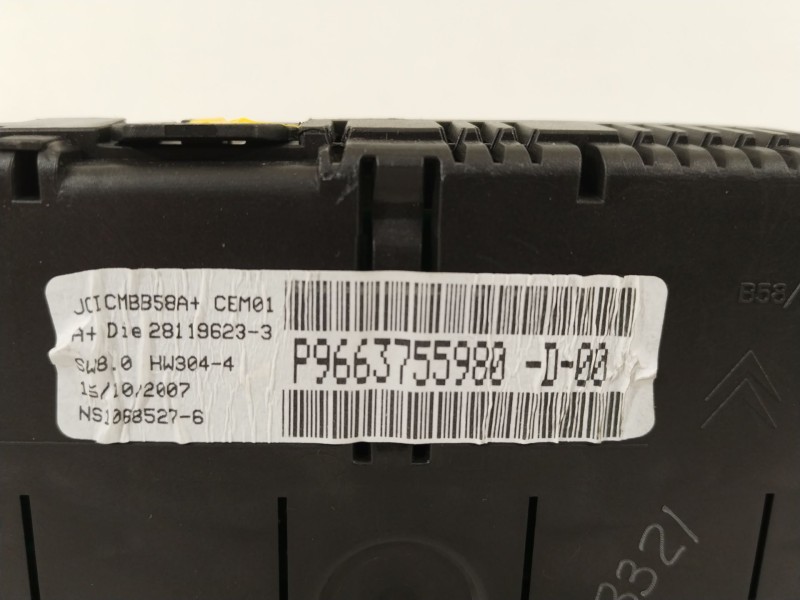 Recambio de cuadro instrumentos para citroën c4 picasso millenium referencia OEM IAM 9666852780 178184267 9673538580