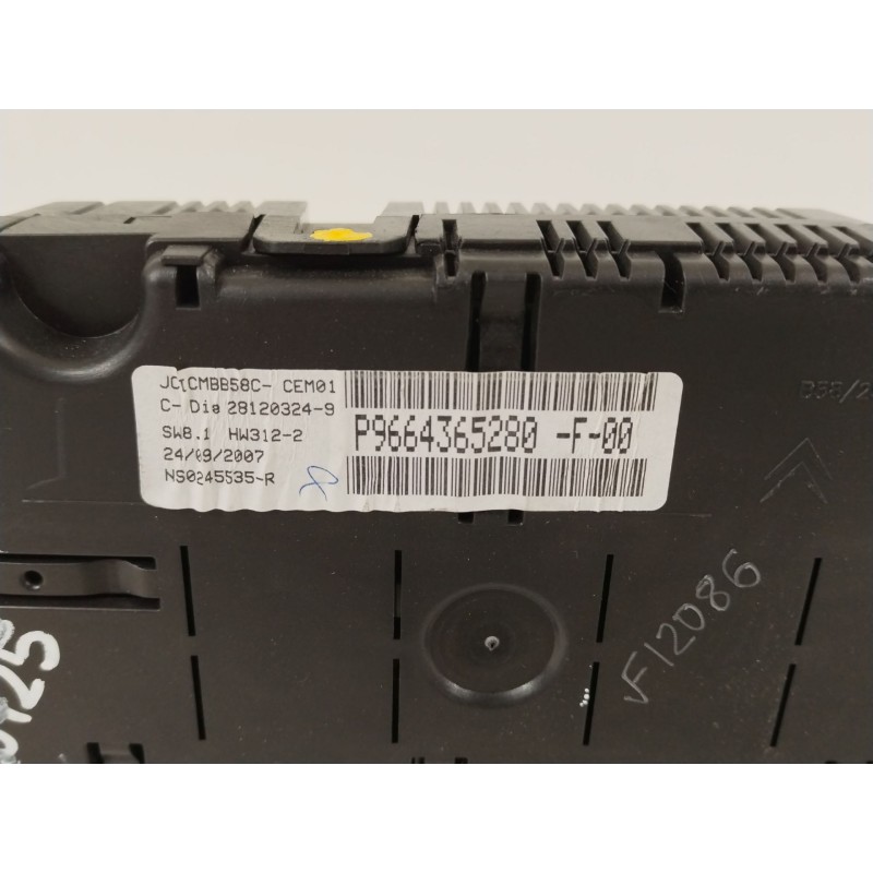 Recambio de cuadro instrumentos para citroën c4 grand picasso sx referencia OEM IAM 9664365280  