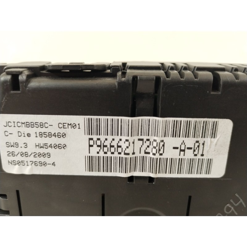 Recambio de cuadro instrumentos para citroën c4 grand picasso i (ua_) 1.6 hdi referencia OEM IAM 9666217280  