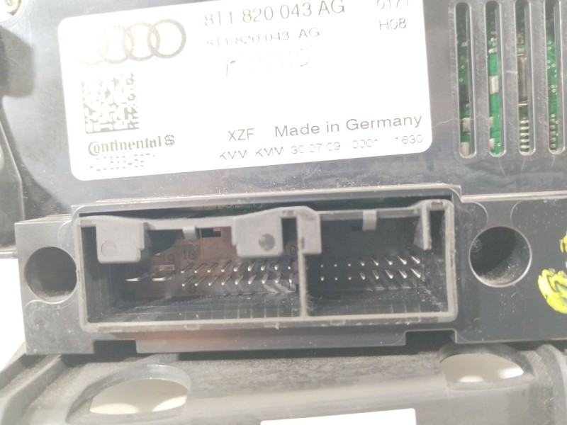 Recambio de mando climatizador para audi a4 b8 (8k2) 2.0 tdi referencia OEM IAM 8T1820043AG  