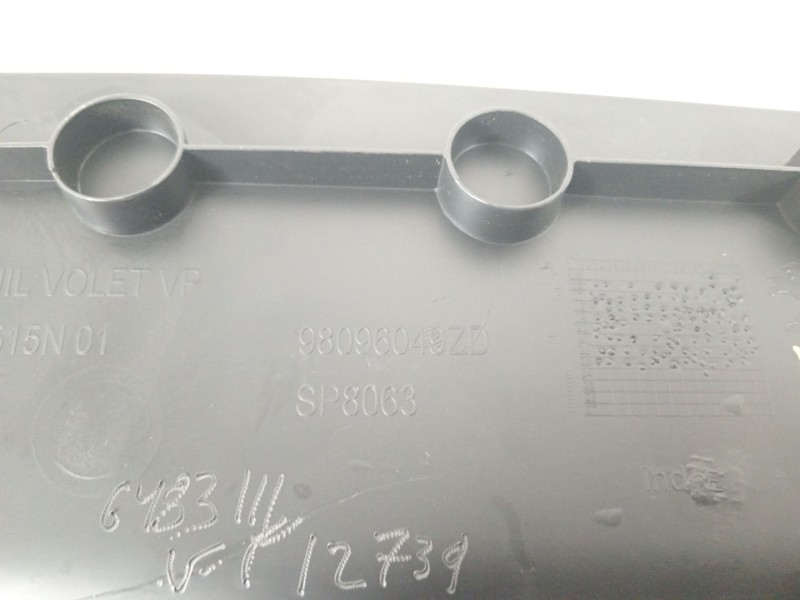 Recambio de moldura para peugeot traveller autobús (v_) 2.0 bluehdi 145 referencia OEM IAM 98096049ZD  