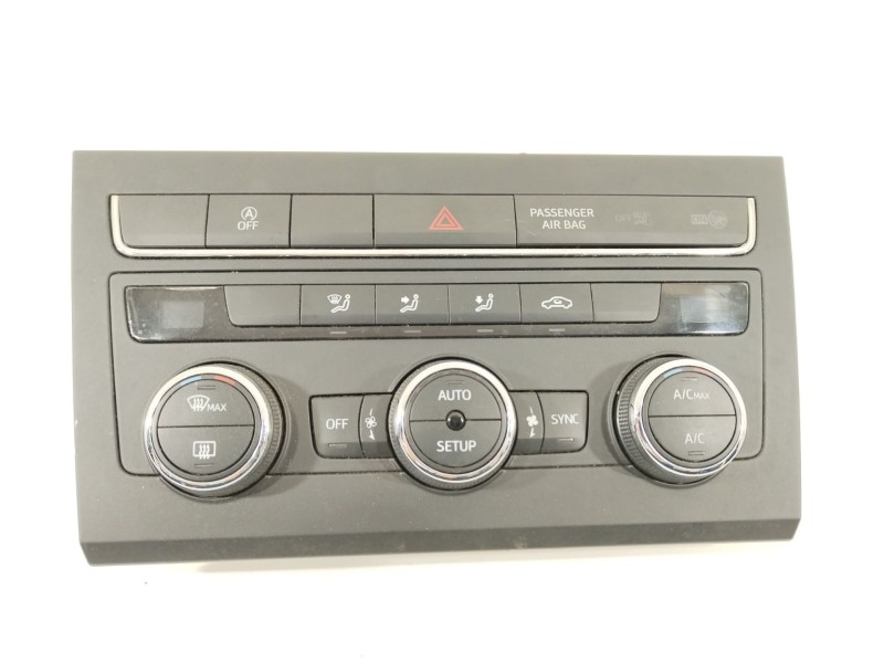 Recambio de mando climatizador para seat leon st (5f8) style referencia OEM IAM 5F0907044AK  