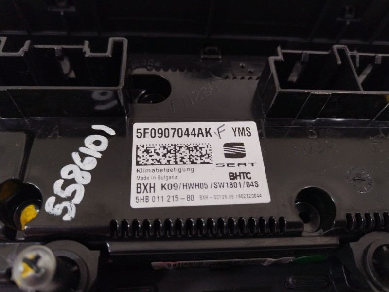 Recambio de mando climatizador para seat leon st (5f8) style referencia OEM IAM 5F0907044AK  