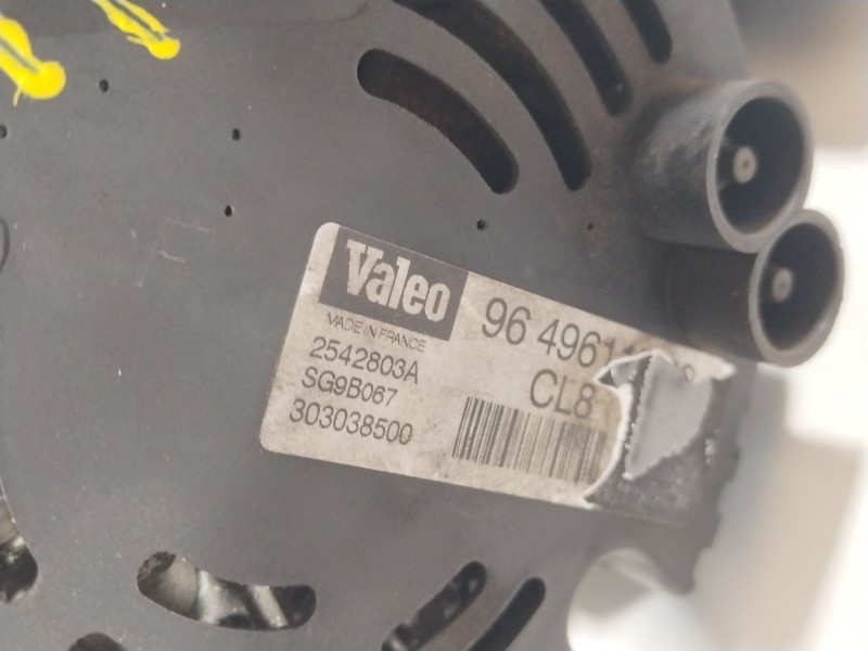 Recambio de alternador para peugeot 307 (3a/c) 1.6 16v referencia OEM IAM 9649611780 303038500 2542803A