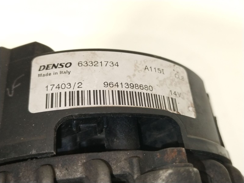 Recambio de alternador para citroën xsara (n1) 1.6 16v referencia OEM IAM 9641398680  63321734