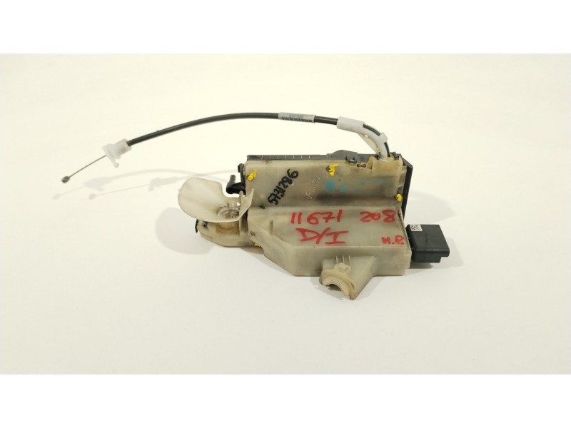 Recambio de cerradura puerta delantera izquierda para peugeot 208 style referencia OEM IAM 9688080080  