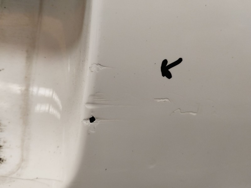 Recambio de paragolpes trasero para volkswagen polo v (6r1, 6c1) 1.6 tdi referencia OEM IAM   