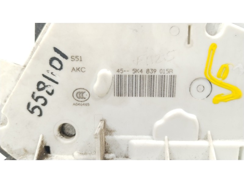 Recambio de cerradura puerta trasera izquierda para seat leon (5f1) cupra 280 referencia OEM IAM 5K4839015R  