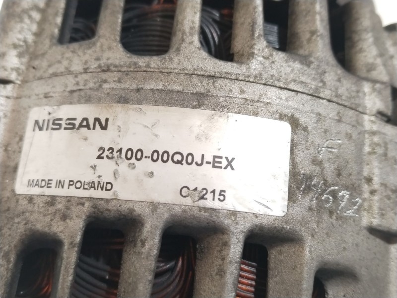 Recambio de alternador para nissan primastar furgoneta (x83) 2.0 dci 115 referencia OEM IAM 2310000Q0J C637604R 2310000Q0JEX