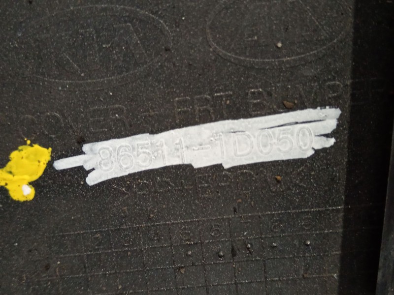 Recambio de paragolpes delantero para kia carens (un) concept referencia OEM IAM 865111D050  