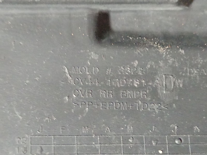 Recambio de paragolpes trasero para ford kuga (cbs) titanium referencia OEM IAM cv4417d781  