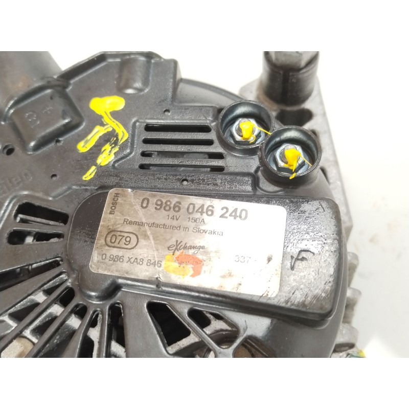 Recambio de alternador para citroën c4 picasso i monospace (ud_) 1.6 hdi referencia OEM IAM 0986046240  