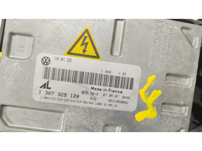 Recambio de faro izquierdo para volkswagen touran (1t1, 1t2) 2.0 tdi 16v referencia OEM IAM 1T1941753A  1K0941329